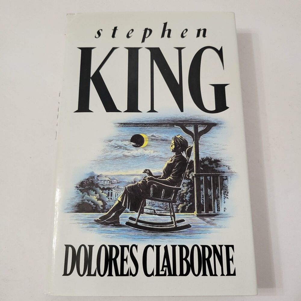 Stephen King - Dolores Claiborne HC 1992 First Edition Reprint VTG Horror UK - Picture 1 of 12